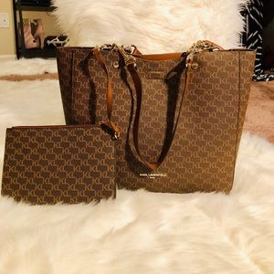 A Large Karl Lagerfeld Bag